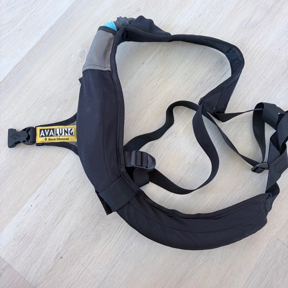 Black Diamond AvaLung II Avalanche Safety Device Breathing System Black Harness